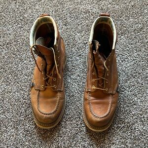 THOROGOOD MEN'S 6" WEDGE SOLE WORK BOOTS SOFT TOE